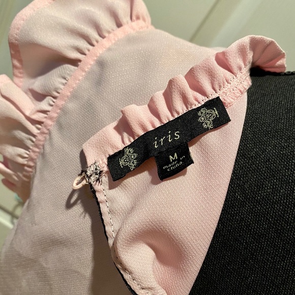 Pastel Pink Ruffle Blouse - Picture 5 of 6